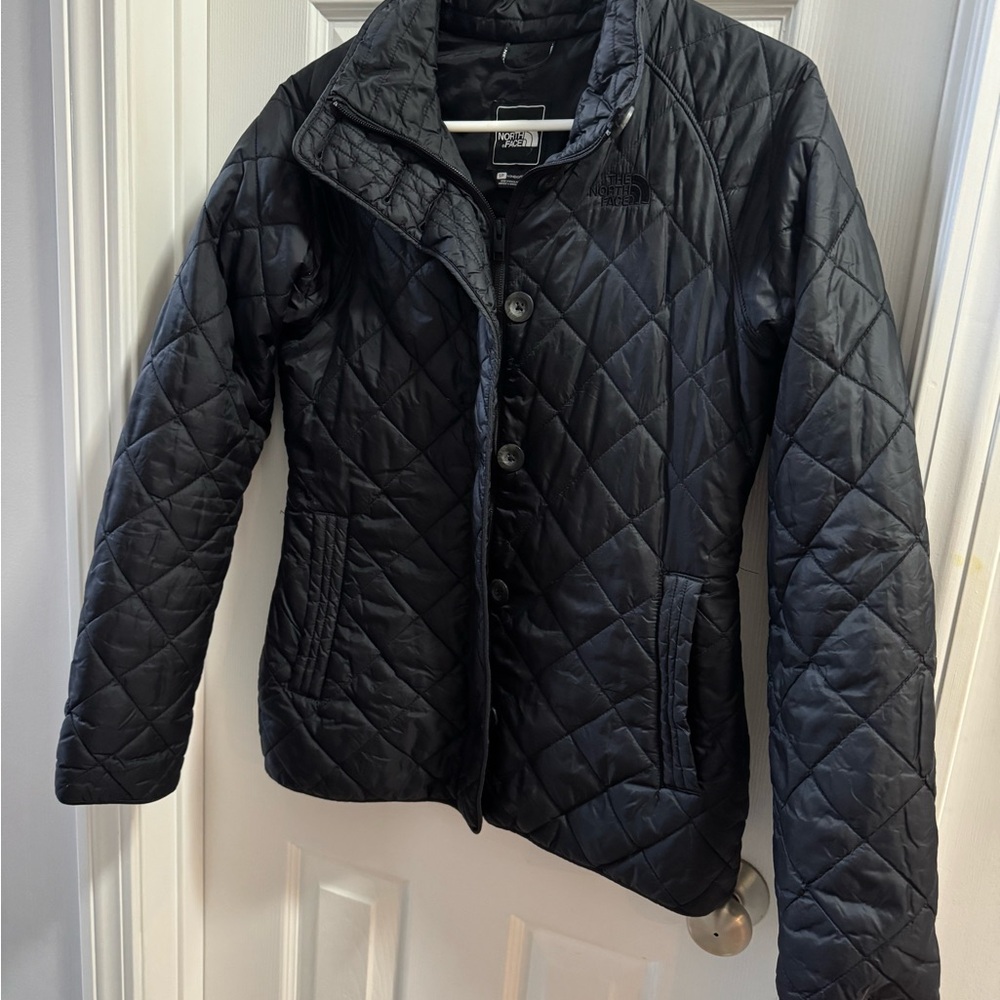 The North Face Women's Black Quilted Jacket Small